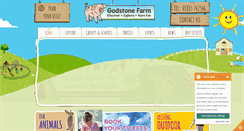 Desktop Screenshot of godstonefarm.co.uk