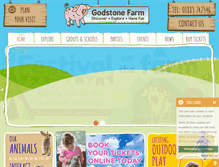 Tablet Screenshot of godstonefarm.co.uk